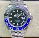 Clean Factory Rolex Batgirl Jubilee Bracelet Watch Superclone Rolex GMT Master 2 Cal.3186 for Men